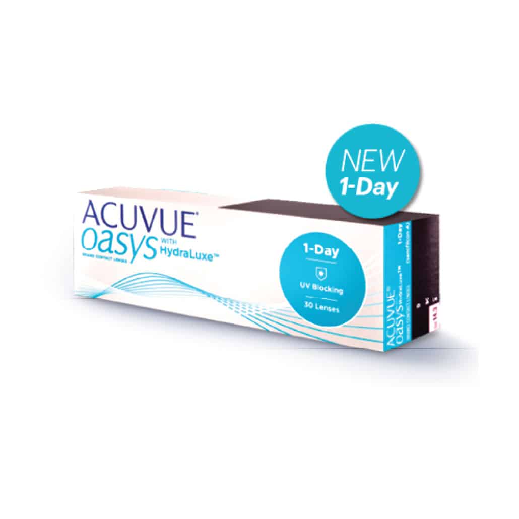 ACUVUE®OASYS®1Day with Hydraluxe™ Technology